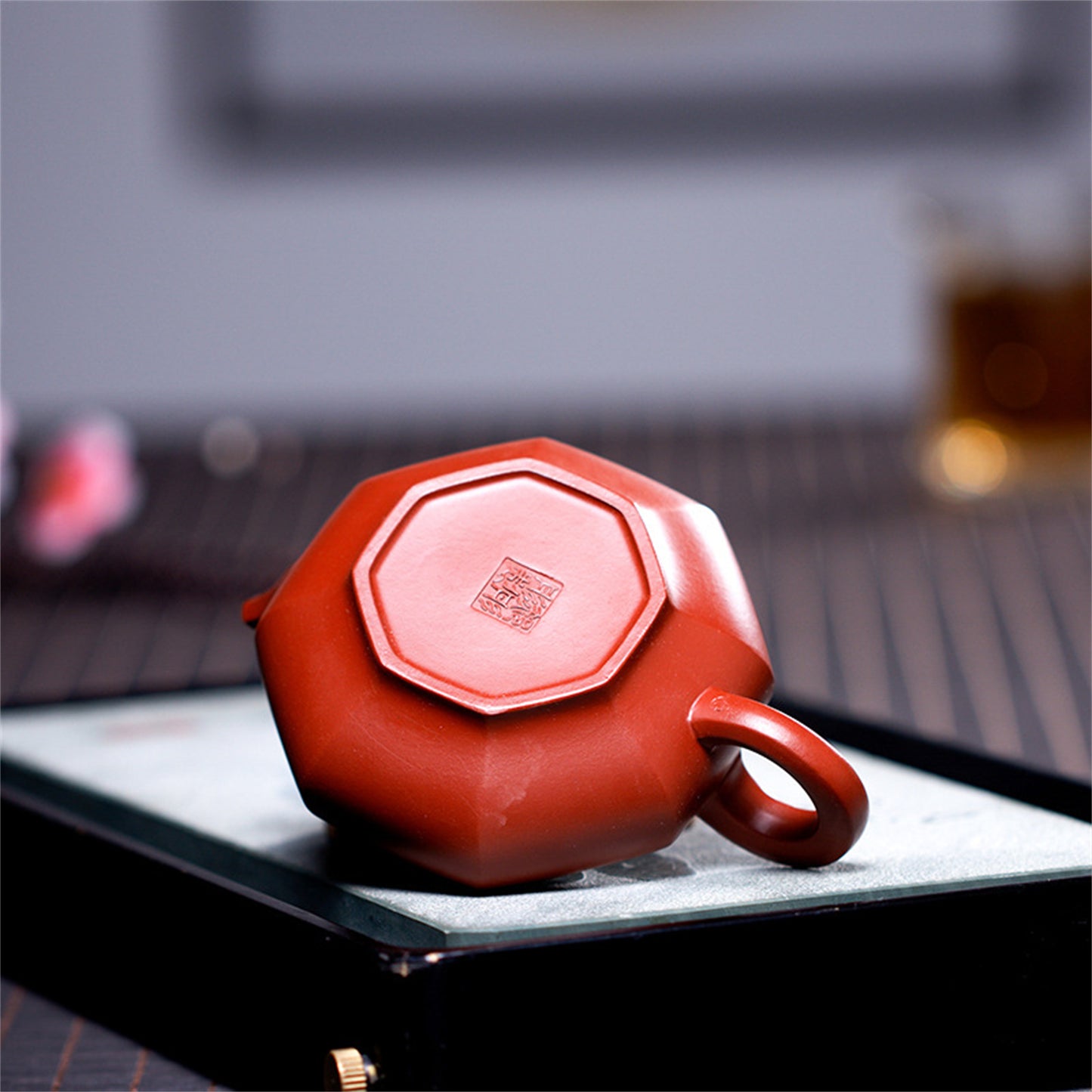 Yixing Zisha teapot purple sand Original Mine Pan Pot
