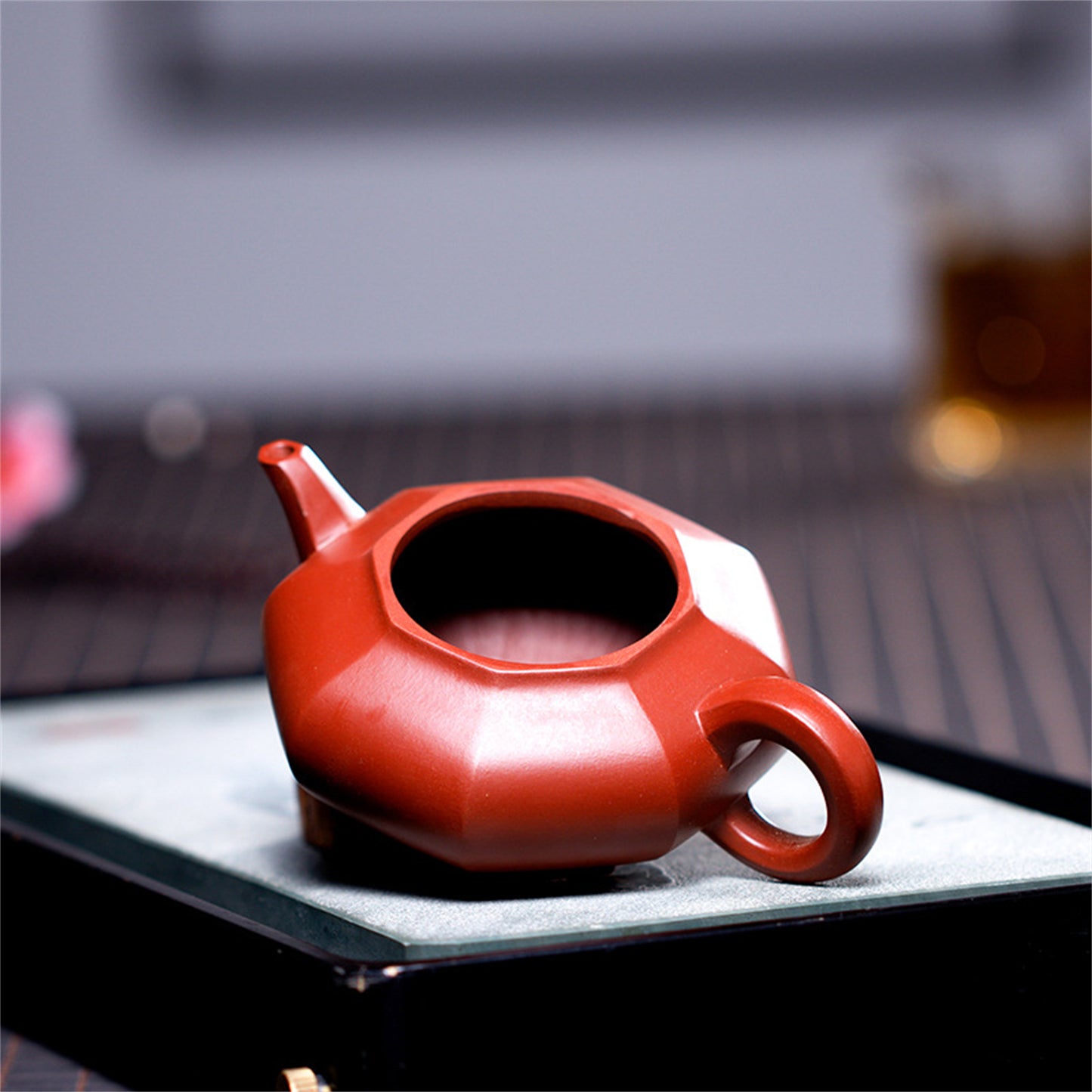 Yixing Zisha teapot purple sand Original Mine Pan Pot