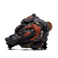 Golden Toad Yixing Purplue Sand Tea Pet Purple Clay Sculpture Tea Set