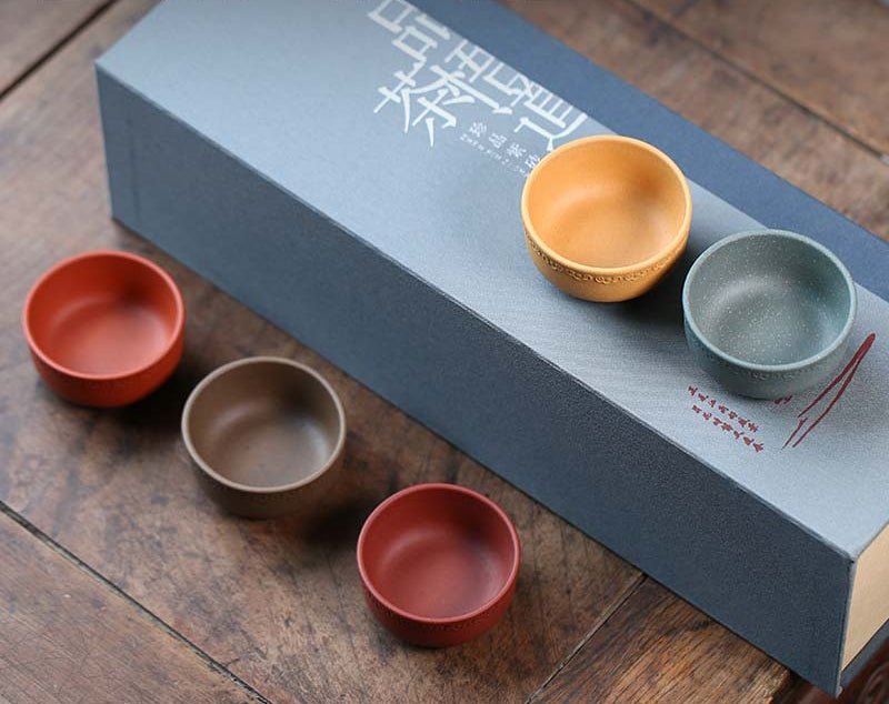 Five-Color Master Cup Single Cup Kombucha Tea Cup Small Cup - Bonony