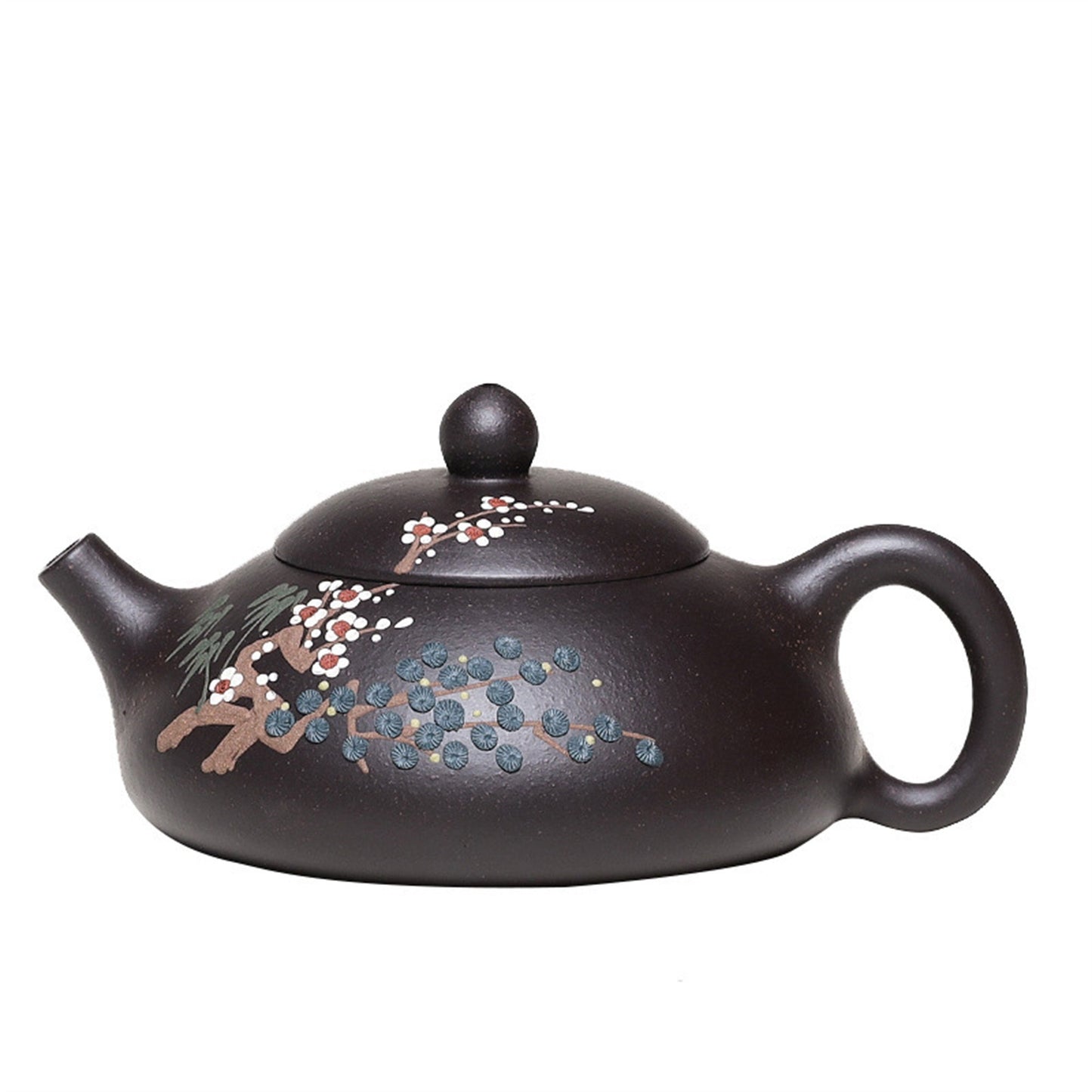 Zisha Pot black gold sand Suihan Sanyou small teapot Kung Fu tea set Gift package