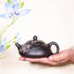Zisha Pot black gold sand Suihan Sanyou small teapot Kung Fu tea set Gift package