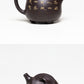 Zisha Teapot black gold sand high stone scoop small teapot kung fu tea set Gift package