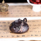 Zisha Pot black gold sand Suihan Sanyou small teapot Kung Fu tea set Gift package