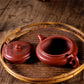 Yixing Zisha TeaPot raw ore Dahongpao Meixiangbian antique teapot tea set Gift package