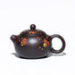 Zisha Teapot  Black Gold Sand Plum Fragrance Ball Kong Xishi Small Gift package