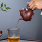 Zisha Teapot old purple clay high pan pot household kung fu teapot tea set Gift package