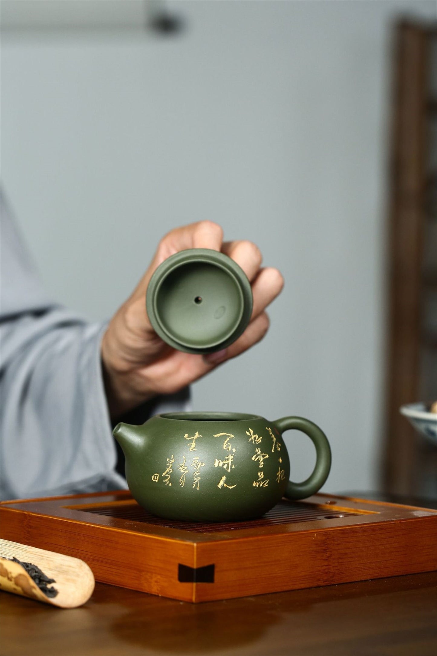 Zisha Teapot  purple sand Raw Mine Downhill Mud Gift package
